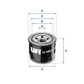 Фильтр масляный UFI 23.485.00