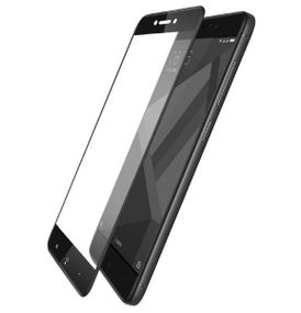 Full Glue защитное стекло для телефона Xiaomi Redmi 4X - Black