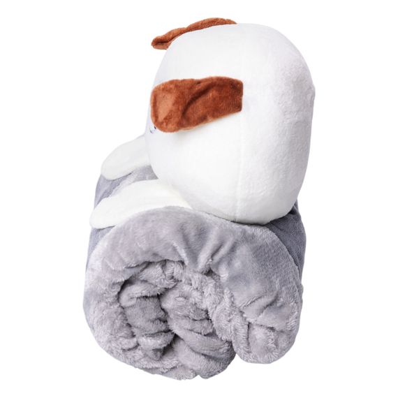 М'яка іграшка-плед Собачка 120×160 (см) 2 в 1 Сірий Colorful Home 5616-68G | Зображення 2