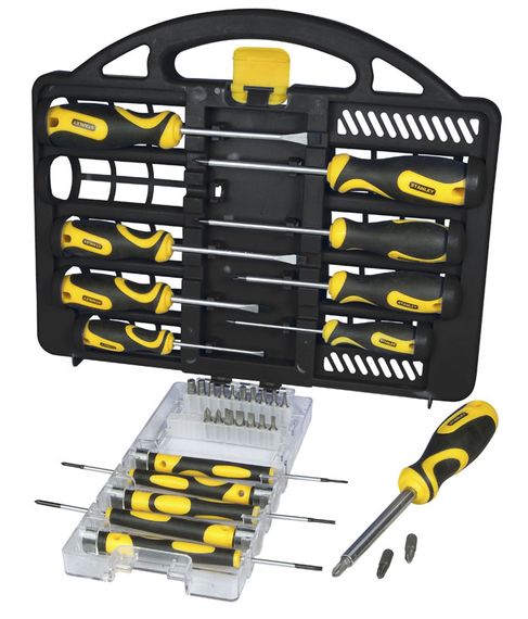 Отвертки STANLEY, набор 34 ед. (STHT0-62141)