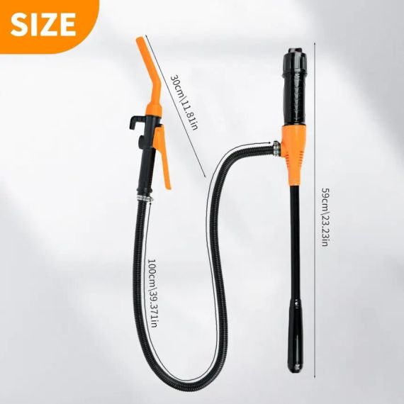 Ручний портативний паливний насос Kurstince для перекачування палива | Зображення 1