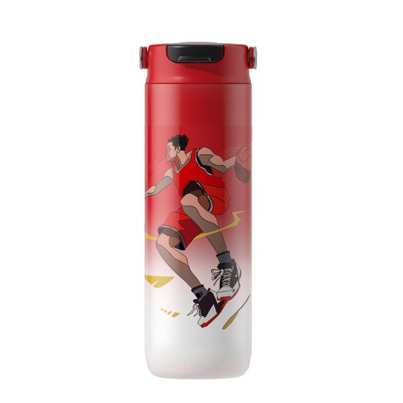 Термокружка Maestro Basketball MR-1644-B 600 мл з нержавіючої сталі герметична
