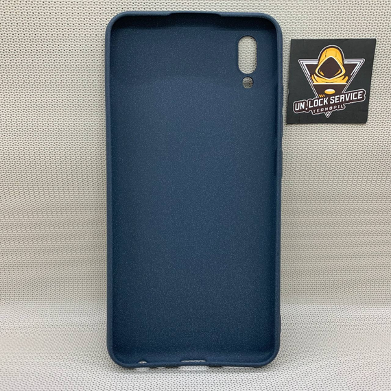 Чохол Vivo Y1s Sandstone Grip антиковзкий матовий Синій | Зображення 2