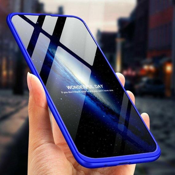 Чохол GKK 360 градусів для Samsung Galaxy A30s / A50 / A50s колір Синій | Зображення 3