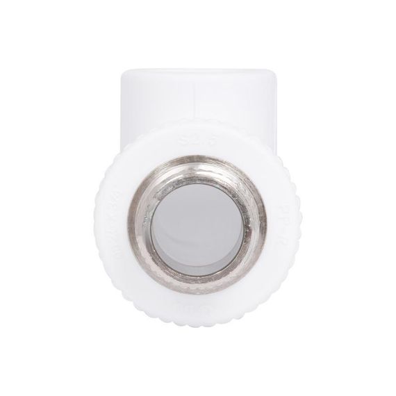 Уголок PPR Blue Ocean "Белый" 25х3/4", 90° НР | Зображення 3