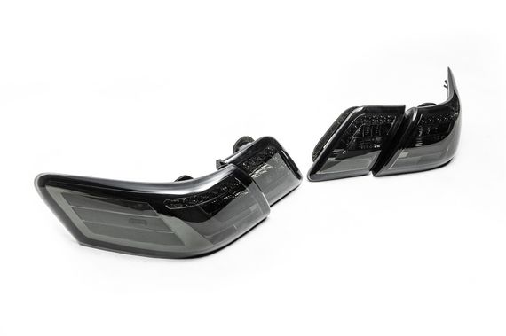 Задние фонари (2 шт, LED Black) для Toyota Camry 2006-2011 гг | Зображення 2