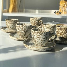 Сервіз кавовий OLens Нормандія 102-0391 100 мл 12 предметів
