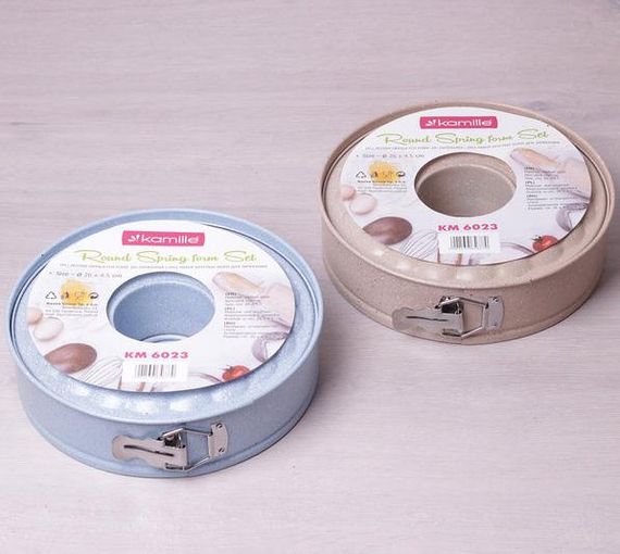 Форма Kamille Marble для випічки роз'ємна Ø26х7см зі змінним дном для кексу | Зображення 5
