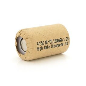 Аккумуляторная батарея для шуруповерта Ni-Cd 4/5SC1300mAh 1.2V,10C,23x32 mm