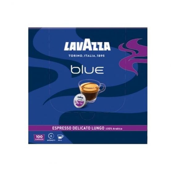 Кава в капсулах Lavazza Blue Delicato Lungo 100 шт Італія 100% Арабіка | Зображення 2
