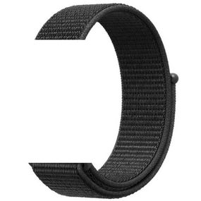 Ремешок Nylon для Smart Watch 20mm Черный / Black