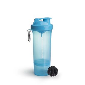 Шейкер спортивний SmartShake Slim 500ml Neon Blue (Original)