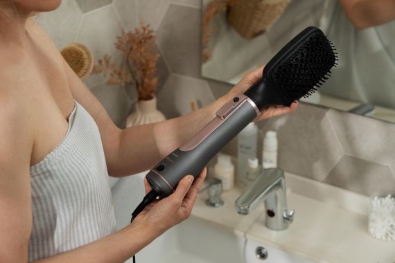 Фен-щітка Ardesto Brush Pink TouСh HD-СR300PT 1200 Вт | Зображення 6
