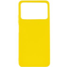 Силіконовий чохол Candy для Xiaomi Poco X4 Pro 5G Жовтий