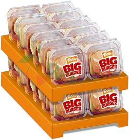 Конфеты желейные жевательные Trolli Big Burger, 50г, Германия