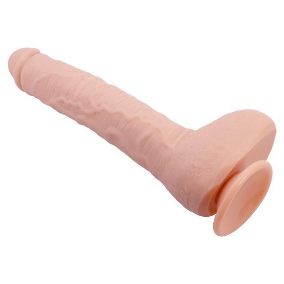 Фалоімітатор Beautiful Dick, тілесний, 28 см Sex Aura | Зображення 5