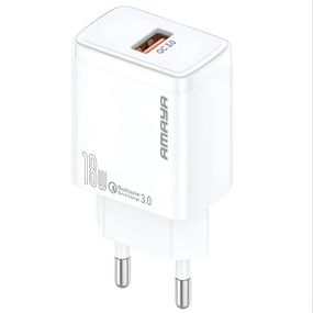 МЗП Amaya E59S QC3.0 18W (1USB-A) White