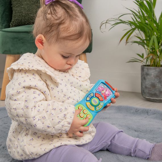 Развивающая игрушка "Мой первый пульт" Peppa Pig 1500025, 3 мелодии, 2 звука | Зображення 4