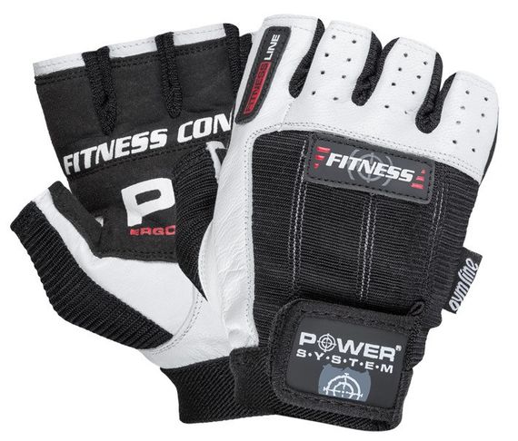 Перчатки для фитнеса Power System PS-2300 Fitness Black/White M