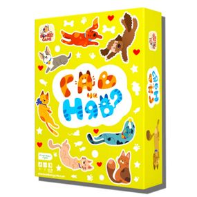 Семейная настольная игра "Гав или Мяу" 800477 для 2 игроков