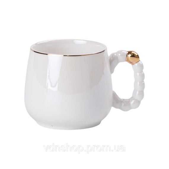 Чайный набор на 6 персон с заварочным чайником и фарфоровой подставкой Белый HP-15-7 | Зображення 2