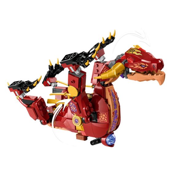 Конструктор LEGO Ninjago Вулканічний Дракон, що трансформує Хітвейва 479 деталей (71793) | Зображення 4