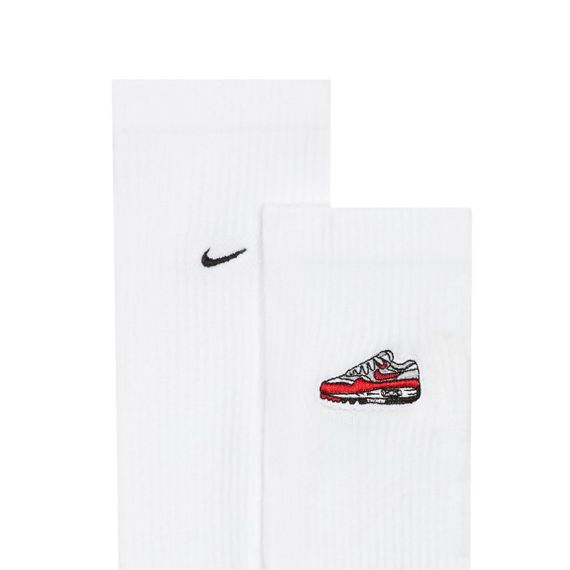 Шкарпетки NIKE U NK EVERYDAY PLUS CUSH CREW 1 FQ0327-100 (Розмір: 38-42) | Зображення 2