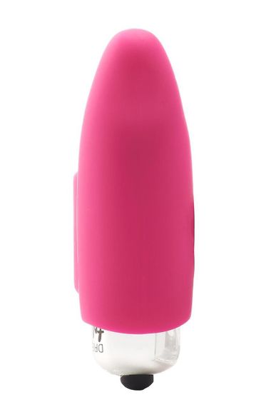 Вібратор на палець, насадка з вібрацією Dream Toys FLIRTS FINGER VIBE PINK — силікон, 10 режимів, знімна куля | Зображення 4