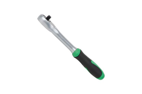 Ключ трещоточный (рукоятка с храповым механизмом) Intertool - 1/4" x 72T (HT-2124) | Зображення 4