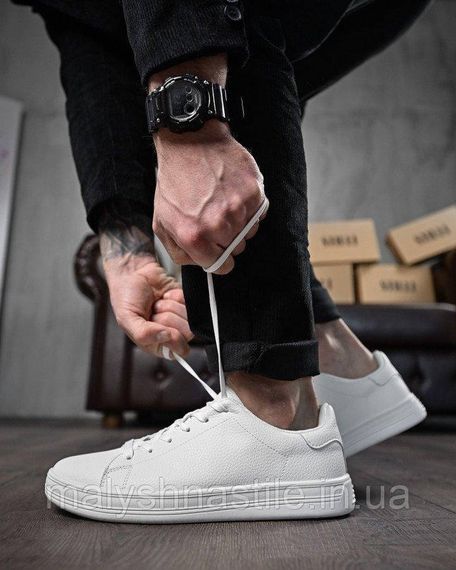 Мужские кроссовки STEMPFORD white  ДЛ6281