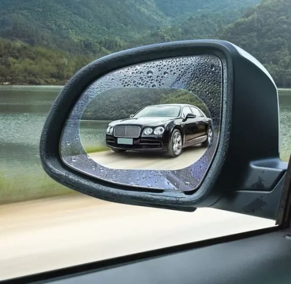 Плівка на дзеркало антидощ 2 шт. Anti Fog 95*95 мм