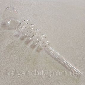Стеклянная трубка Helix Oil Clear