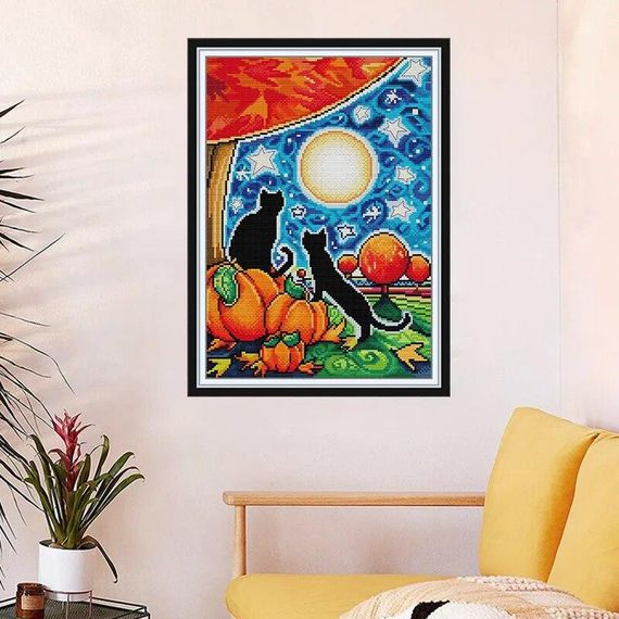 Набор для вышивания по нанесённой на канву схеме"Easter". AIDA 14CT printed 29*40 см | Зображення 9