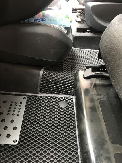 Коврики EVA (черные) для Mercedes Vito / V W447 2014-2024 гг | Зображення 1
