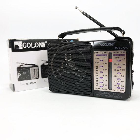 Радиоприемник для сельской местности GOLON, Мощный портативный многочастотный радиоприемник PF-31 | Зображення 1
