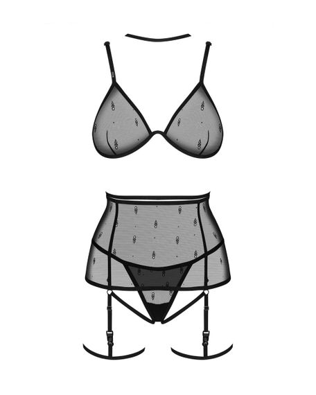 Комплект Obsessive Anniverse Special 4-pcs set 2XL/3XL Sex Aura | Зображення 4