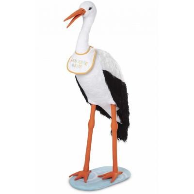 Мягкая игрушка Melissa&amp;Doug Гигантский плюшевый аист, 115 см (MD30407)