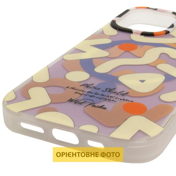 TPU чохол Pastel Chaos with Magnetic Fit для Apple iPhone 16 (6.1") Biege | Зображення 4