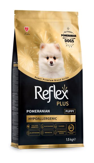 Сухий корм для цуценя породи померанський шпіц Reflex Plus Pomeranian Puppy, 1.5 кг | Зображення 2