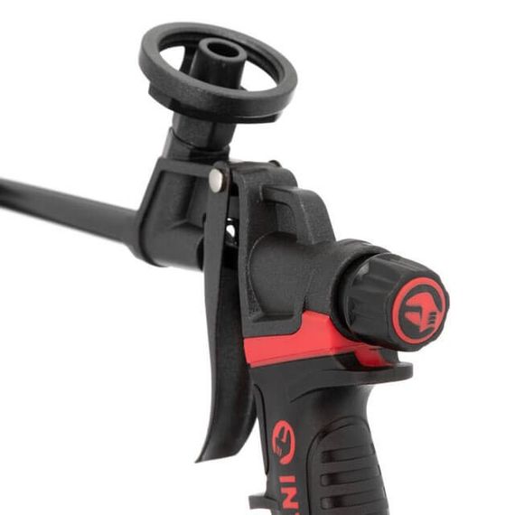 Пістолет для монтажної піни з повним тефлоновим покриттям професійний + 4 насадки INTERTOOL PT-06101 | Зображення 4