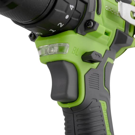 Ударний акумуляторний шурупокрут Grosser GCD 522T | Зображення 1