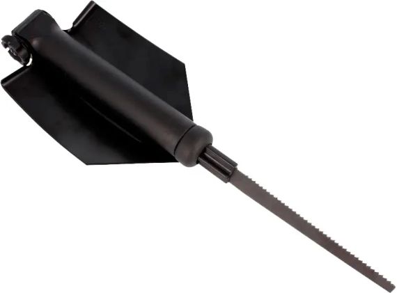Лопата розкладна Glock Entrenching Tool з пилкою. Без чохла. Колір - чорний | Зображення 2