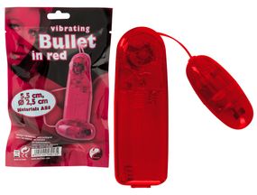 Виброяйцо - Vibrating Bullet In Red sexstyle