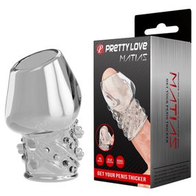 Насадка на член - Pretty Love Matias Penis Thicker Transparent