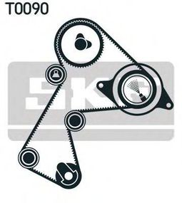 Ремкомплект ГРМ Renault Kangoo 1.9D 77 01 471 866 (Вир-во SKF) SKF VKMA06116 на RENAULT EXTRA фургон (F40_, G40_)