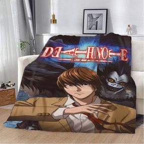 Плед 3D DEATH NOTE Тетрадь смерти 12304 135х160 см
