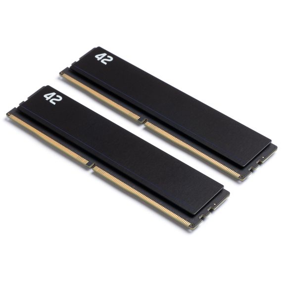 Модуль пам'яті для комп'ютера DDR5 64GB (2x32GB) 6000 MHz 42-Series eXceleram (E-42-009D-64) | Зображення 1