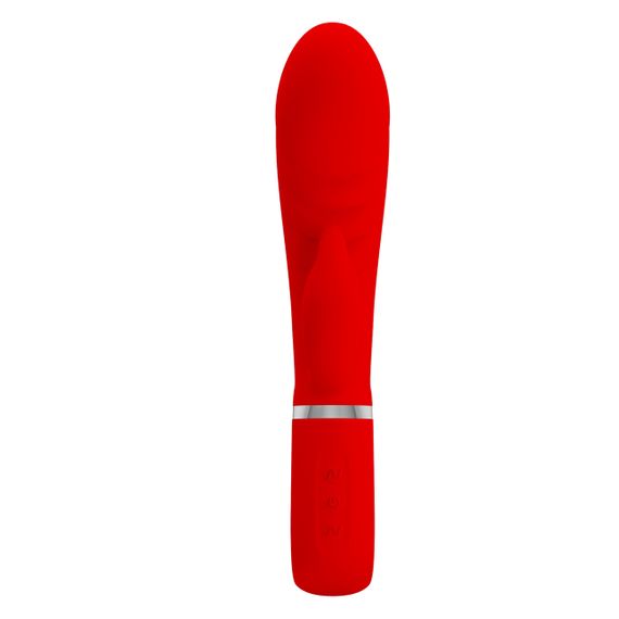 Ребристий вібратор Pretty Love - Prescott Red, BI-014635-2 Sex Aura | Зображення 5