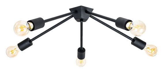 Люстра (світильник стельовий) Attic K5 C320 Чорний, Atmolight