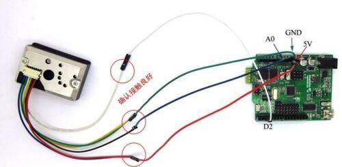 Датчик пыли Gp2Y1014Au Pm2,5 вместо Gp2Y1010Au0F | Зображення 7
